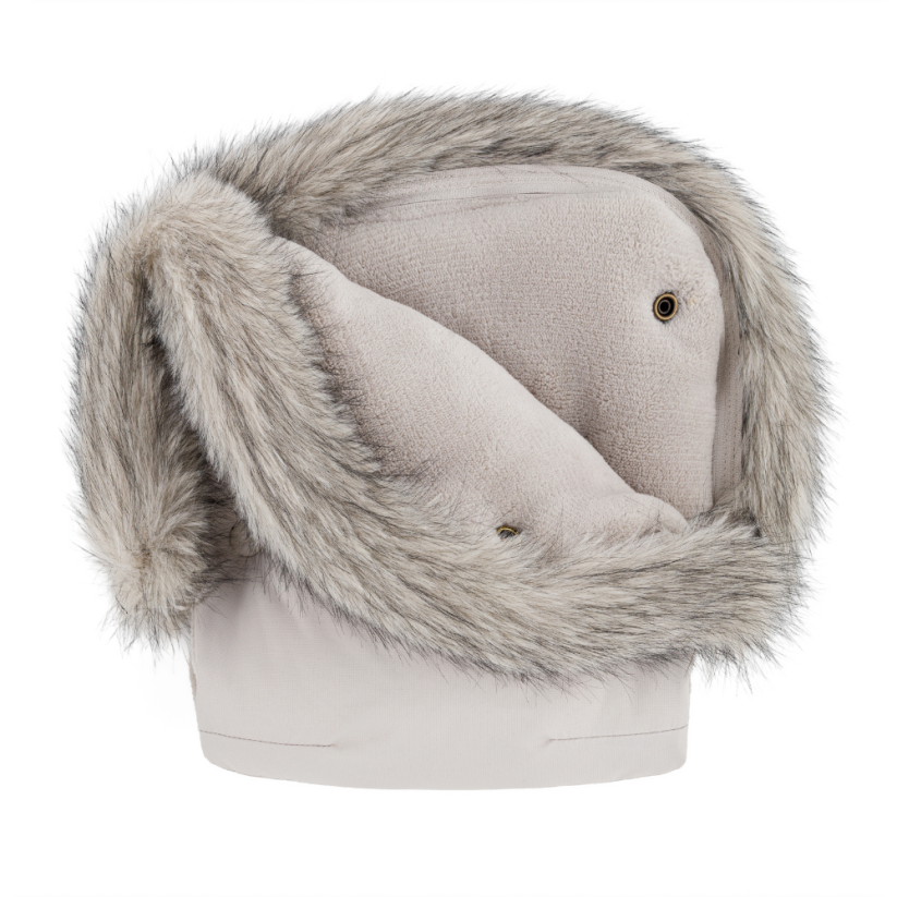 PETITE&MARS Rukávník / rukavice Furry - Varianty Furry: Mocha Mousse