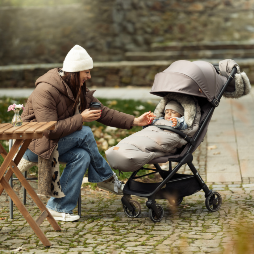 PETITE&MARS Footmuff 4in1 Comfy - Variants of  Comfy: Veritable Khaki