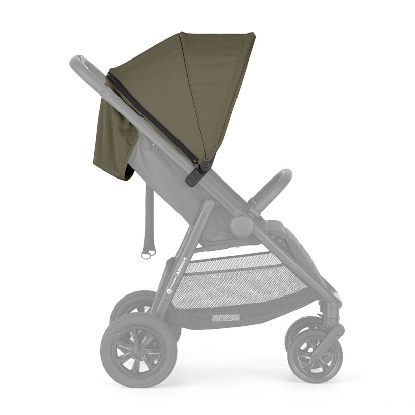 PETITE&MARS Canopy for Airwalk2 - Stroller colour: Mature Olive