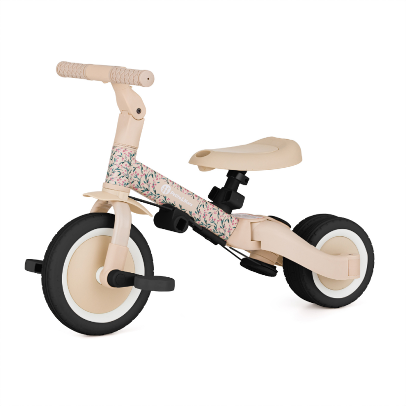 PETITE&MARS Multifunctional 5-in-1 Turbo Tricycle – Limited Edition Pink Meadow
