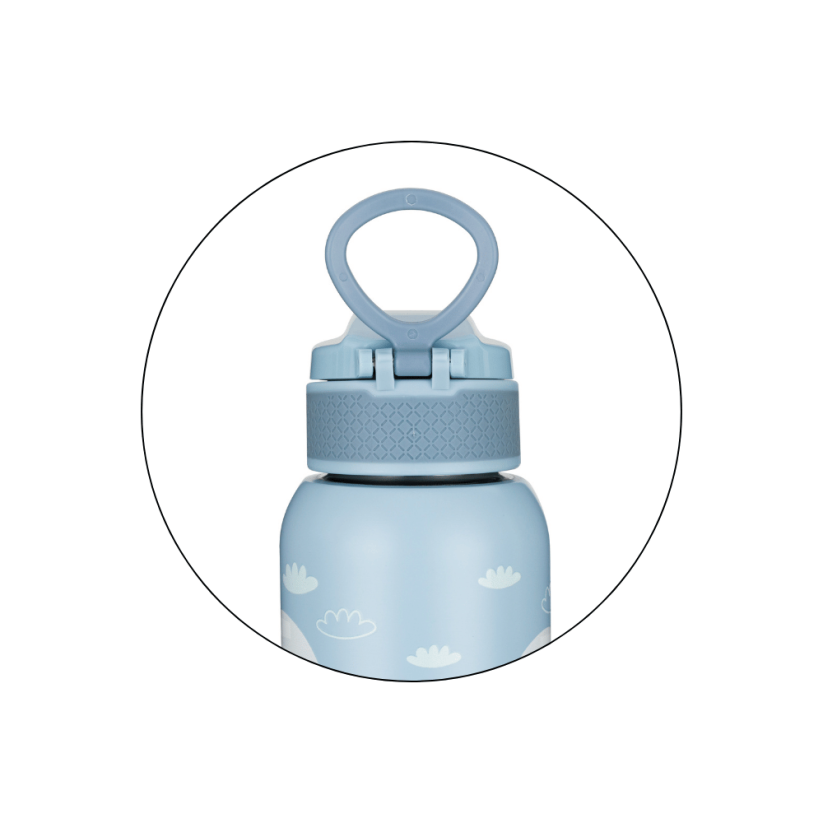PETITE&MARS Kids Thermos Bottle with Straw 350 ml - Varianty  Thermos Bottle 350 ml: Work Zone