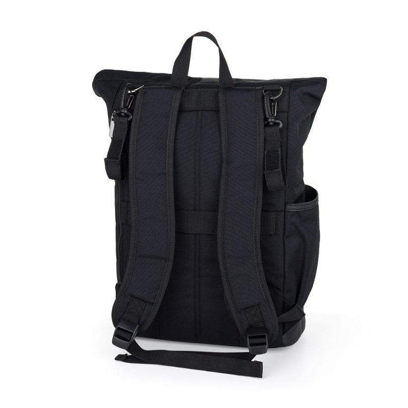 PETITE&MARS Diaper Bag/Backpack for Stroller Jackob Absolute Black
