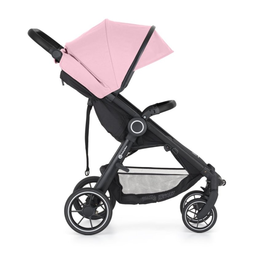 PETITE&MARS Wózek spacerowy Street2 RWS Black - Barwa wózka: Rose Pink