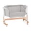 PETITE&MARS Adjustable cot with cradle function Glory 2in1 - Varianty Glory: Mocha Beige