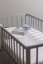 PETITE&MARS Napínací prostěradlo nepromokavé Soft Dream Dry 120 x 60 Grey
