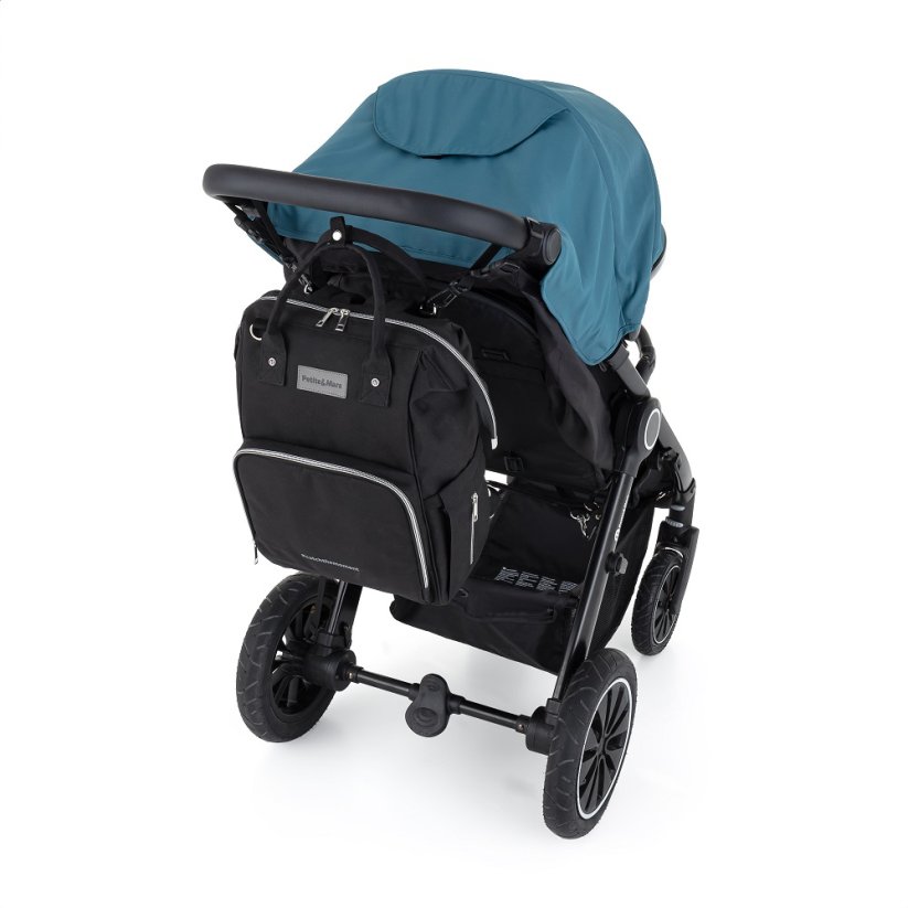 PETITE&MARS Changing backpack for JACK stroller - Catchthemoment series Just Black