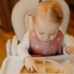 PETITE&MARS Silicone bib Take&Match Design 6m+