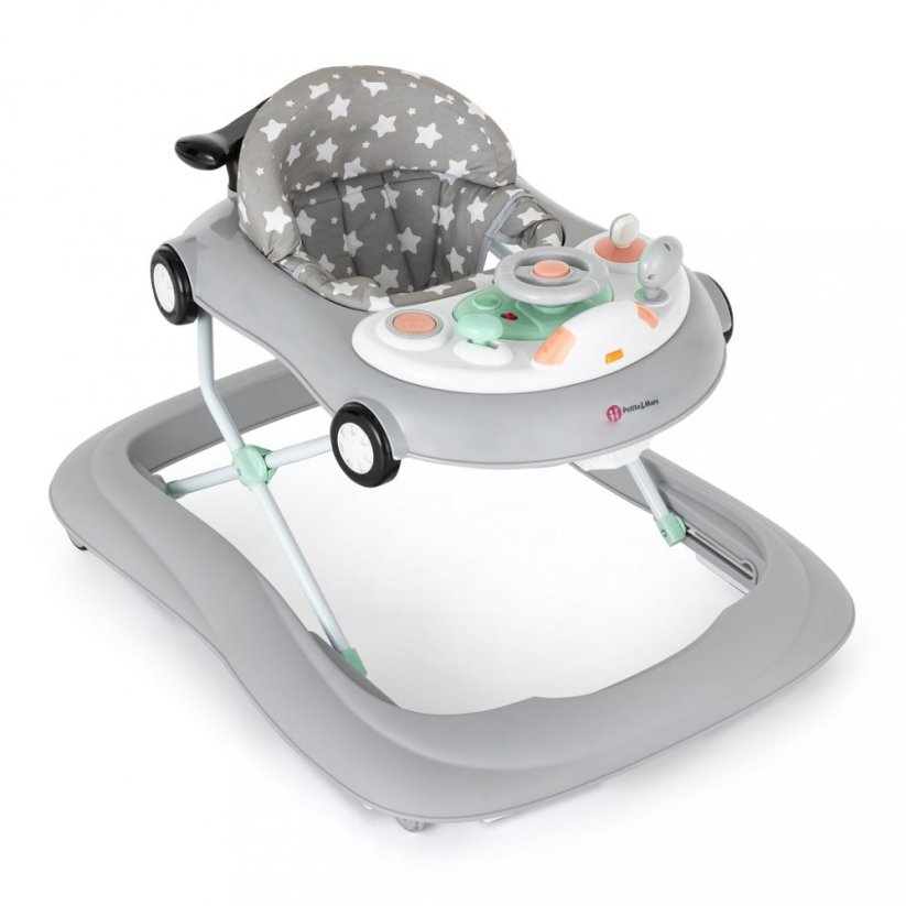 PETITE&MARS Baby Walker musical Cabrio - Variants of  Cabrio: Green