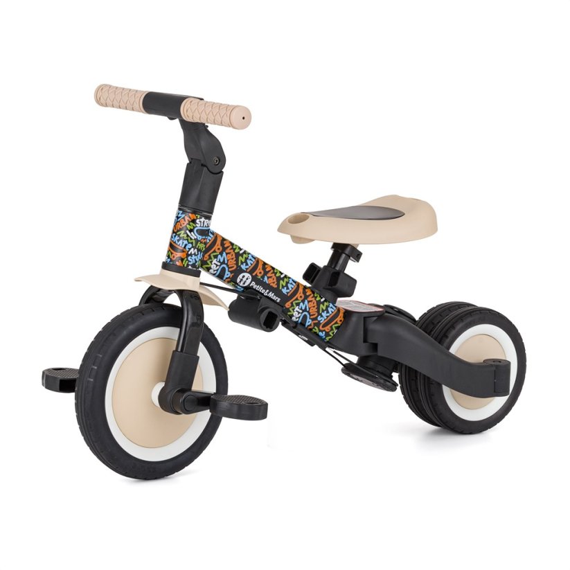 PETITE&MARS Multifunctional 5-in-1 Turbo Tricycle – Limited Edition City Beat