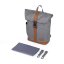 PETITE&MARS Batoh přebalovací na kočárek Jackob Ultimate Grey
