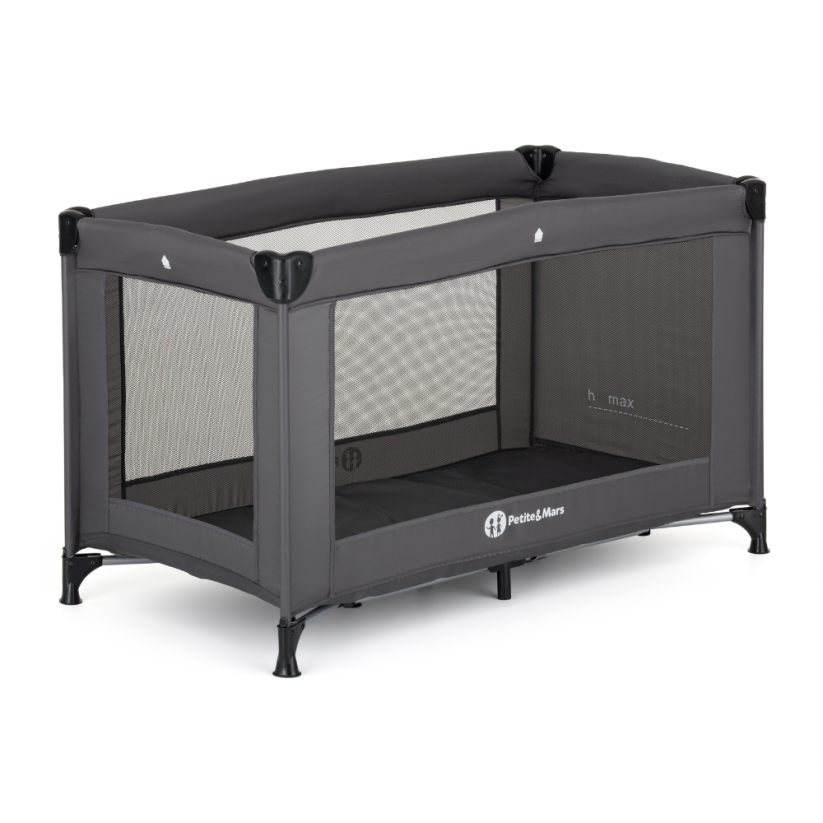 PETITE&MARS Cestovní postýlka Koot Lite - Varianty Koot Lite: Dark Grey