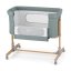 PETITE&MARS Postýlka dětská polohovatelná Grace Compact Foggy Green