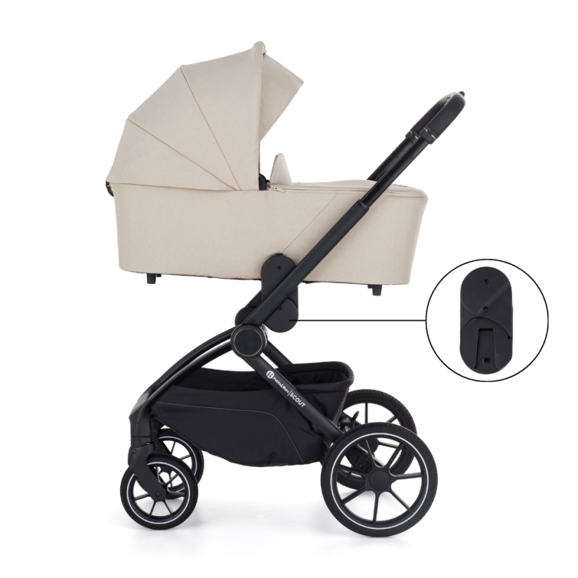 PETITE&MARS Wózek wielofunkcyjny SCOUT 2w1 - Varianty Scout: Cappuccino Cream