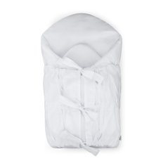 PETITE&MARS Lace-up Nurse wrap with solid coconut insert 75x75 cm