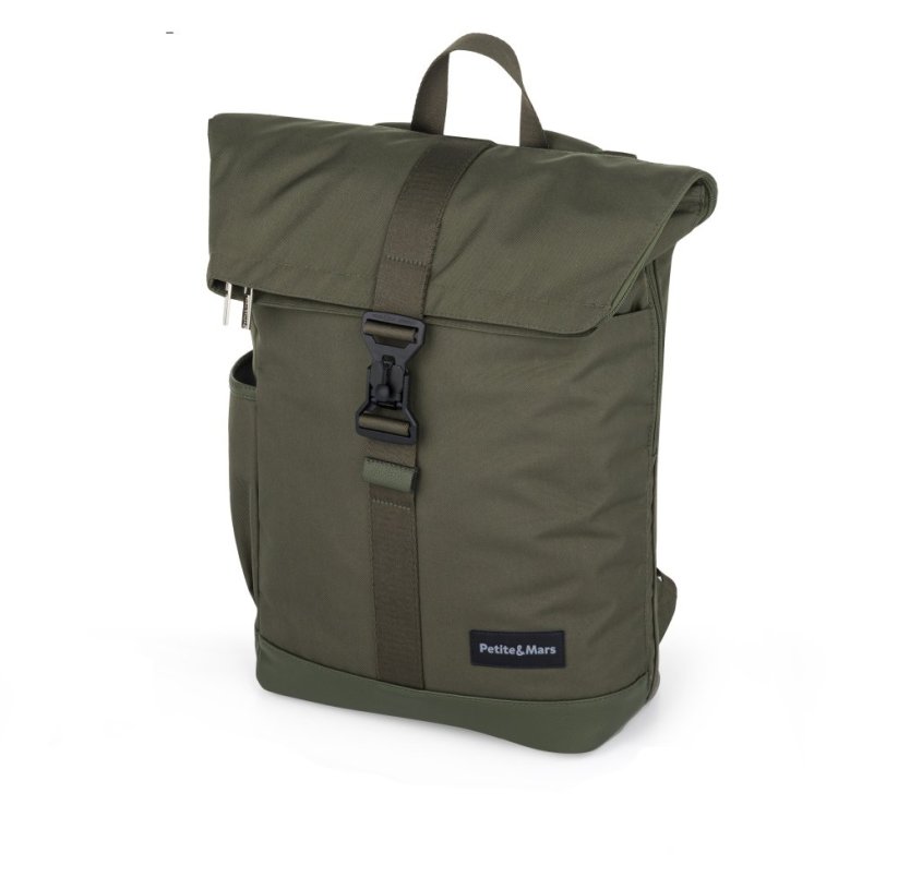 PETITE&MARS Diaper backpack Jackob Military Green