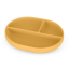 PETITE&MARS Silicone divided plate oval TAKE&MATCH 6m+ - Take&Match: Desert Sand