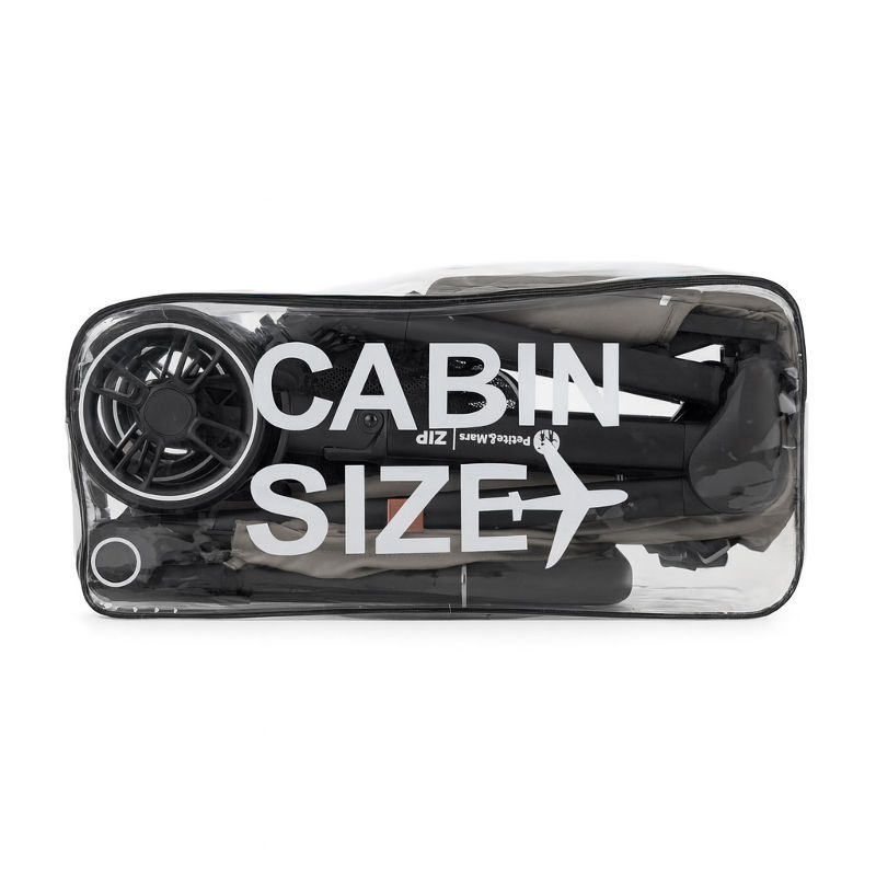 PETITE&MARS Kočík cestovný ZIP - Varianty ZIP: Smoky Anthracite