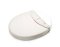PETITE&MARS Waterproof fitted sheet for an oval cot Soft Dream Oval 84 x 50 White