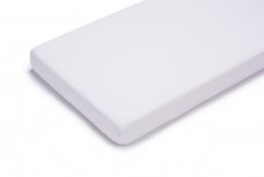 PETITE&MARS Fitted sheet Soft Dream 120x60 White