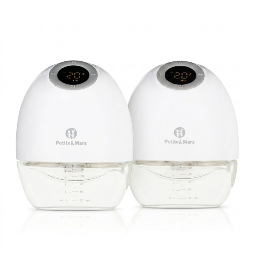PETITE&MARS Elektrická handsfree odsávačka mateřského mléka Gaia Duo