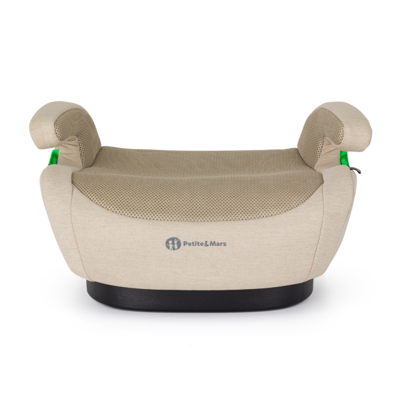 PETITE&MARS Podstawka samochodowa Optimus Pro i-Size 125 - 150 cm (22-36 kg) - Varianty Optimus Pro: Gentle Grey