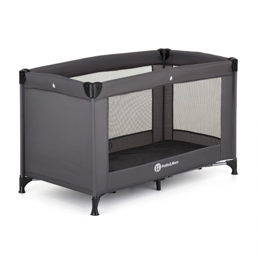 PETITE&MARS Cestovní postýlka Koot Lite - Varianty Koot Lite: Dark Grey
