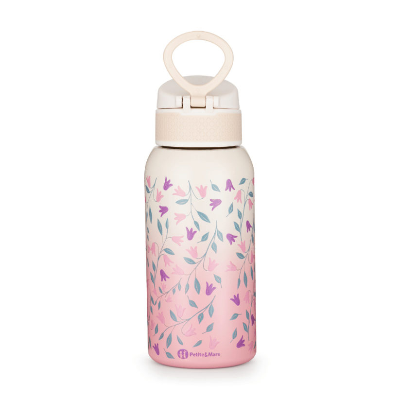 PETITE&MARS Termiczna butelka dziecięca z ustnikiem 500 ml - Varianty Thermos Bottle 500 ml: Dino Park