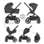 PETITE&MARS Wózek wielofunkcyjny SCOUT 2w1 - Varianty Scout: Cappuccino Cream