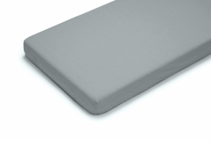 PETITE&MARS Fitted sheet Soft Dream 120x60 Grey
