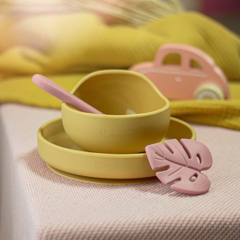 PETITE&MARS Silicone teether TAKE&MATCH 0m+ - Take&Match: Desert Sand