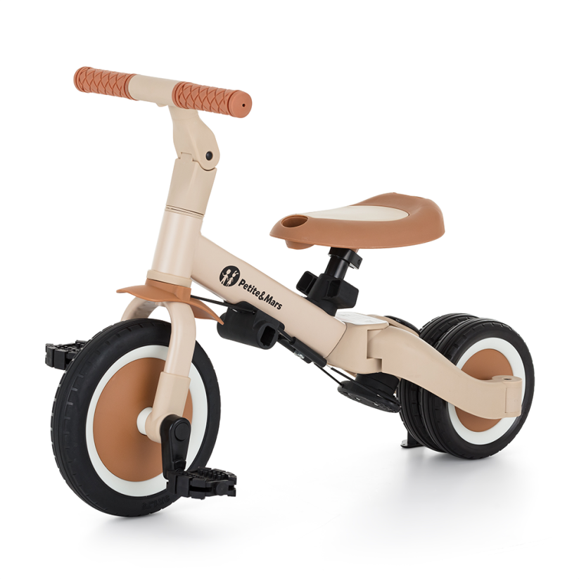 PETITE&MARS Wielofunkcyjny rowerek trójkołowy 5w1 Turbo