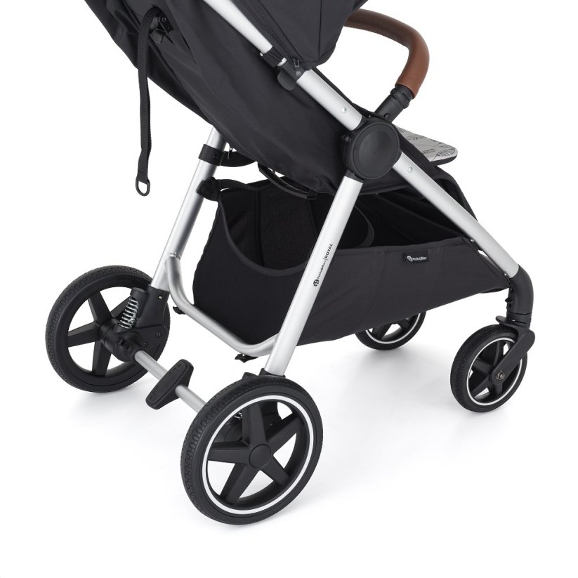 PETITE&MARS Kočárek sportovní Royal3 Silver - Barva kočárku: Perfect Black