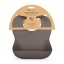 PETITE&MARS Silicone bib Take&Match 6m+ - Take&Match: Bitter Cocoa