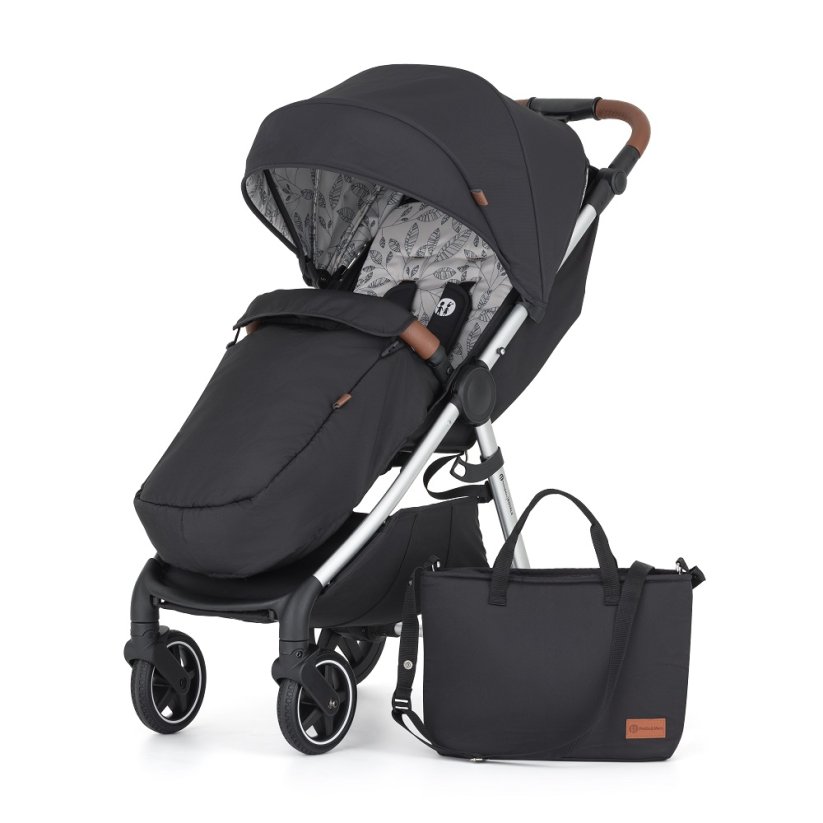 PETITE&MARS Kočárek sportovní Royal3 Silver - Barva kočárku: Perfect Black