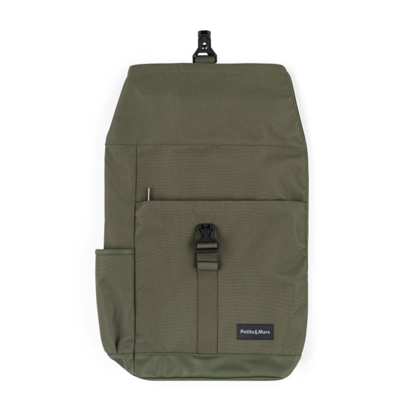 PETITE&MARS Diaper backpack Jackob Military Green