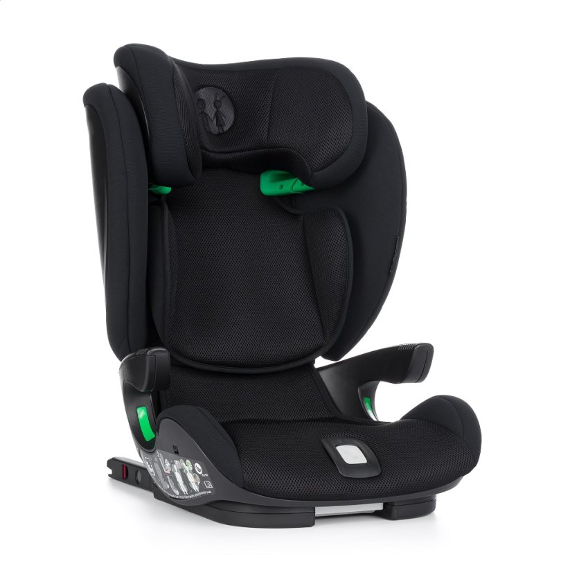 PETITE&MARS Fotelik samochodowy Fix Elite Pro i-Size 100-150 cm (15-36 kg) - Kolory Flex/Elite: Black Air