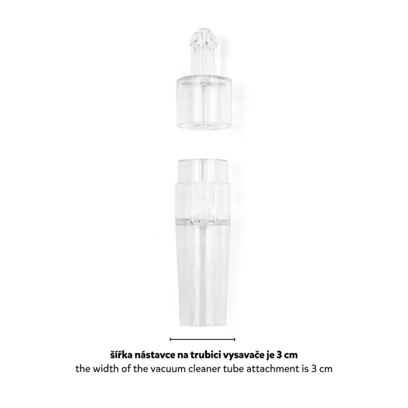 PETITE&MARS Odsávačka nosních hlenů na vysavač Happy Nose 0 m+