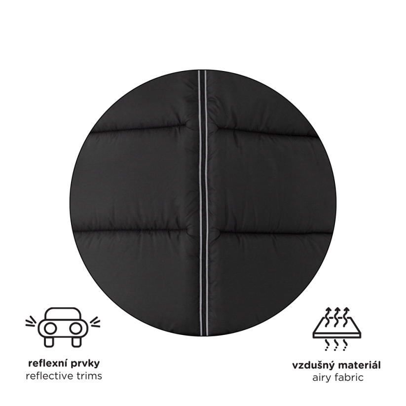 PETITE&MARS Śpiworek zimowy 3w1 Jibot - Warianty Jibot: Ink Black