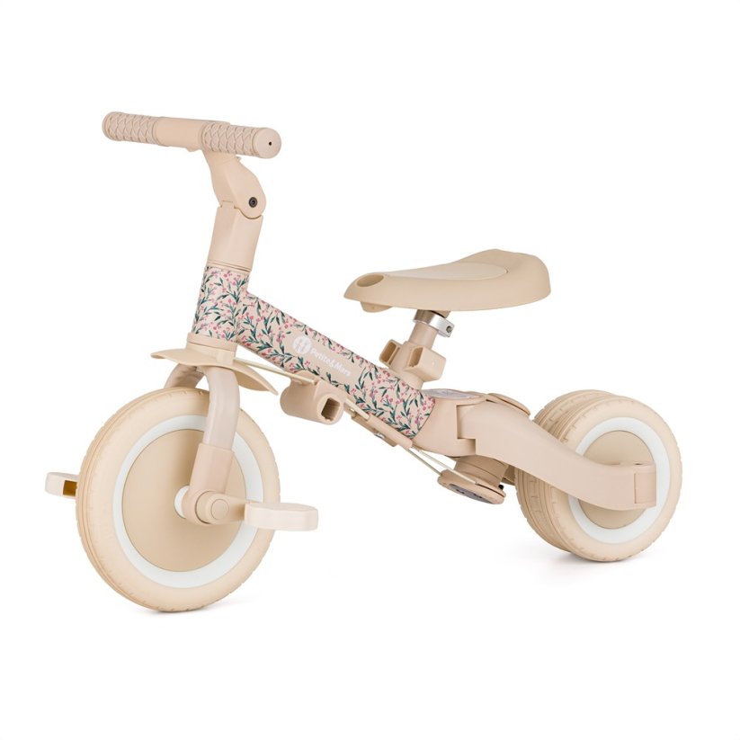 PETITE&MARS Multifunctional 5-in-1 Turbo Tricycle – Limited Edition Pink Meadow