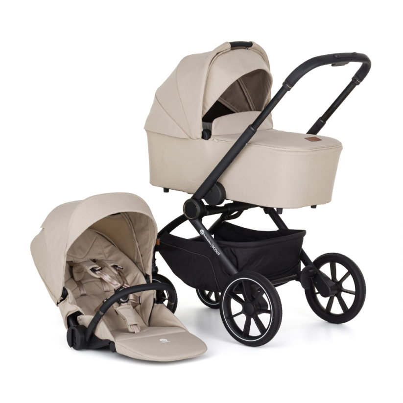 PETITE&MARS Stroller SCOUT 2in1 - Varianty Scout: Cappuccino Cream
