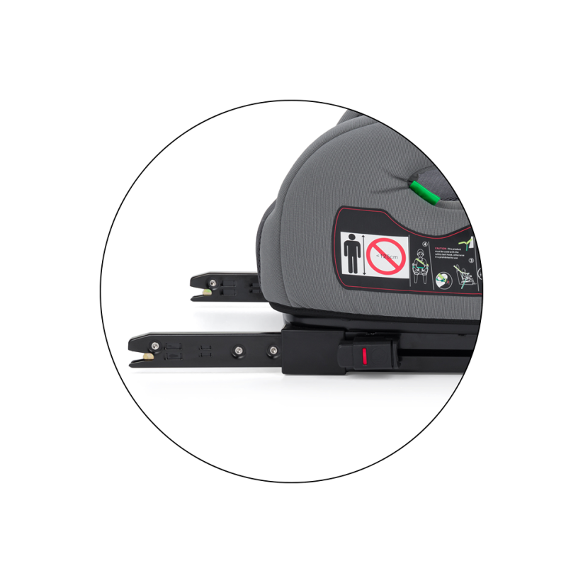 PETITE&MARS Podsedák Optimus Pro i-Size 125 - 150 cm (22-36 kg) - Variatny Optimus Pro: Caramel Brown