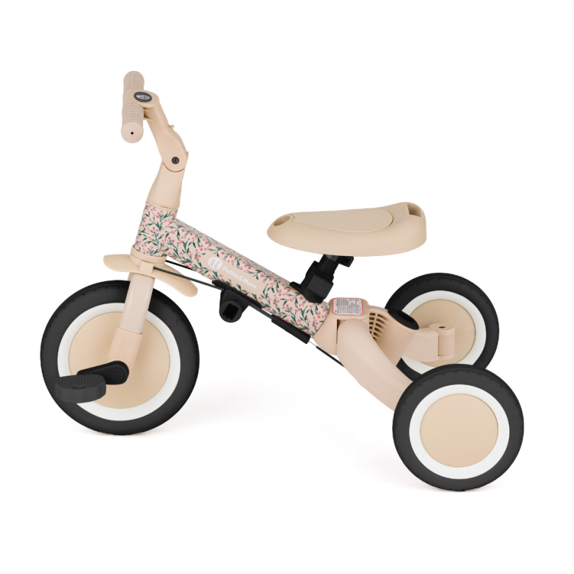 PETITE&MARS Multifunctional 5-in-1 Turbo Tricycle – Limited Edition Pink Meadow