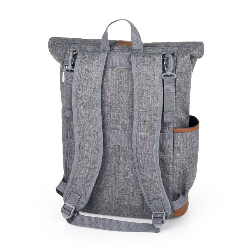 PETITE&MARS Batoh přebalovací na kočárek Jackob Ultimate Grey