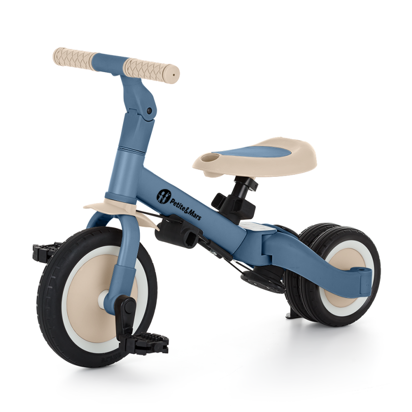 PETITE&MARS Wielofunkcyjny rowerek trójkołowy 5w1 Turbo