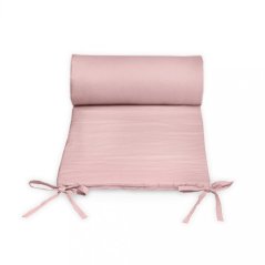 PETITE&MARS Baby cot bumper TILLY Dusty Pink 180 cm