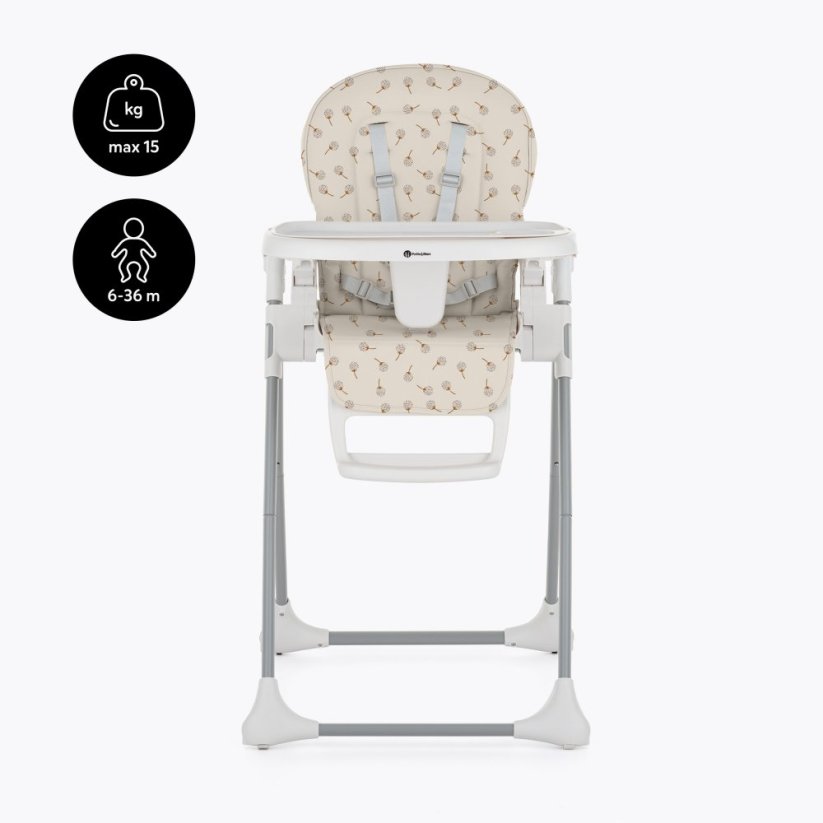 PETITE&MARS Tapicerka i tacka do krzesełka Gusto - Warianty Gusto: Pastel Beige