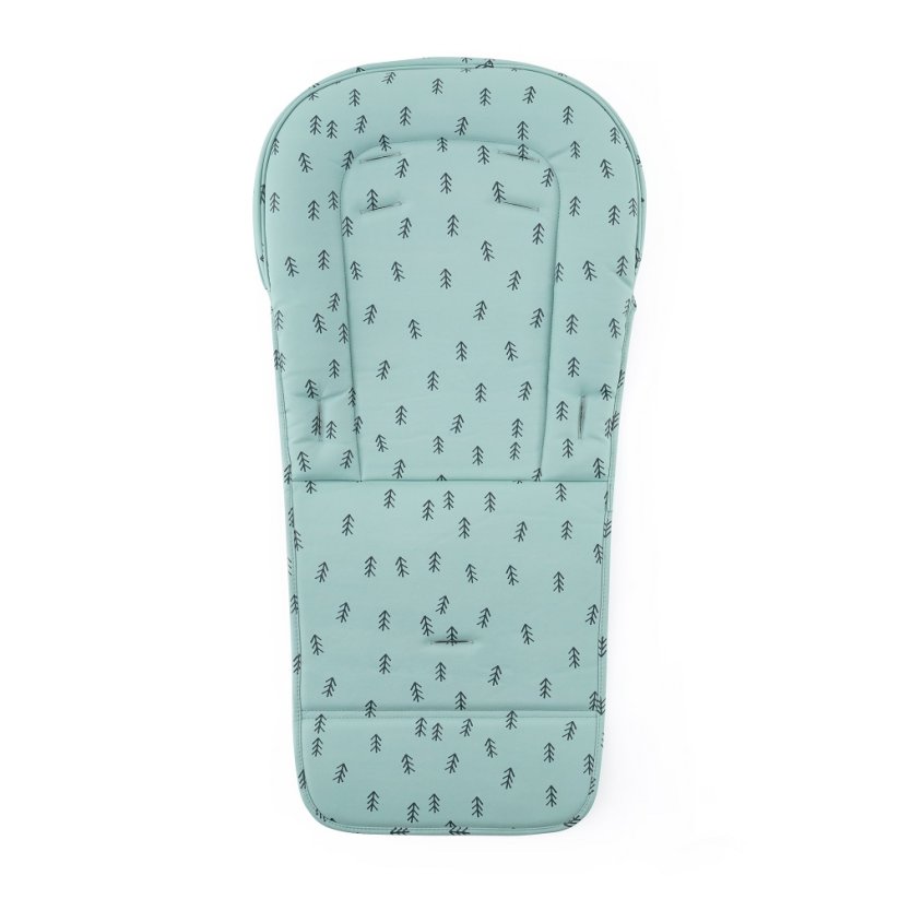 PETITE&MARS Seat pad and tray for highchair Gusto - Variants of Gusto: Green Trees