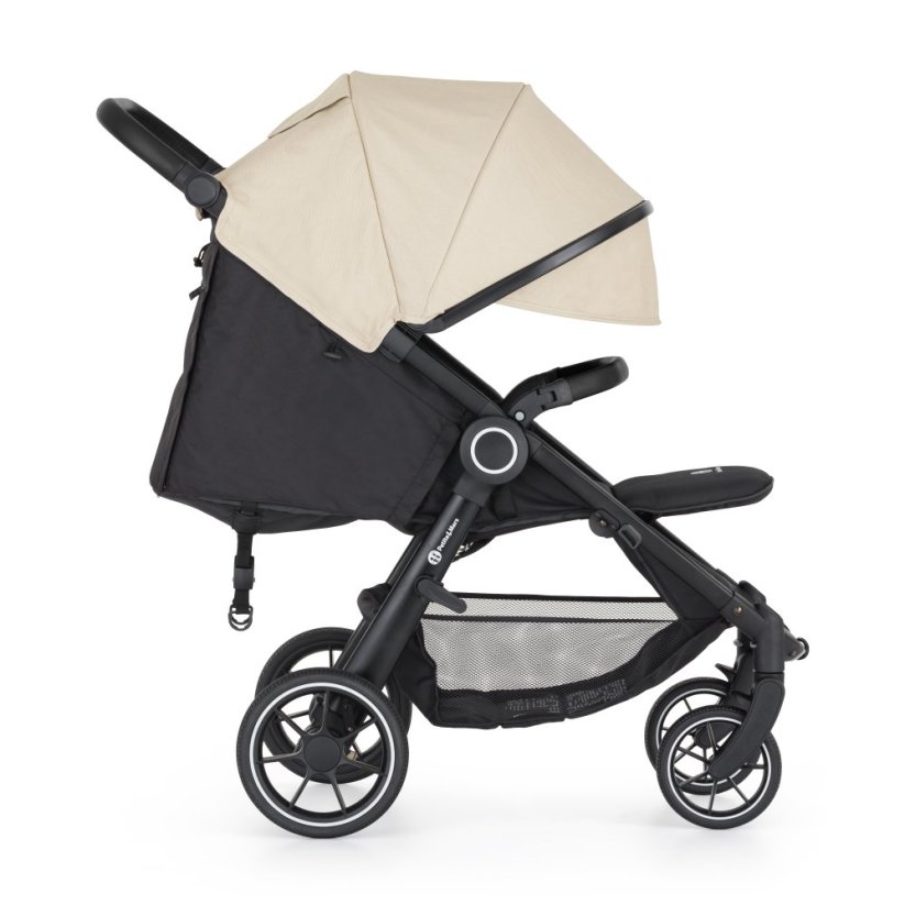 PETITE&MARS Wózek spacerowy Street2 RWS Black - Barwa wózka: Sahara Beige