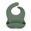 PETITE&MARS Silicone bib Take&Match 6m+ - Take&Match: Misty Green