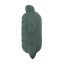 PETITE&MARS Teploměr silikonový digitální Turtle Terry Misty Green 0m+